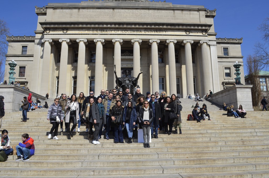 Επίσκεψη στη Βιβλιοθήκη του Columbia